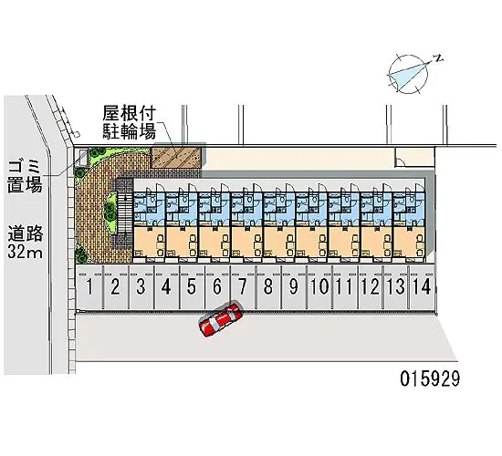 福山市新涯町 月極駐車場